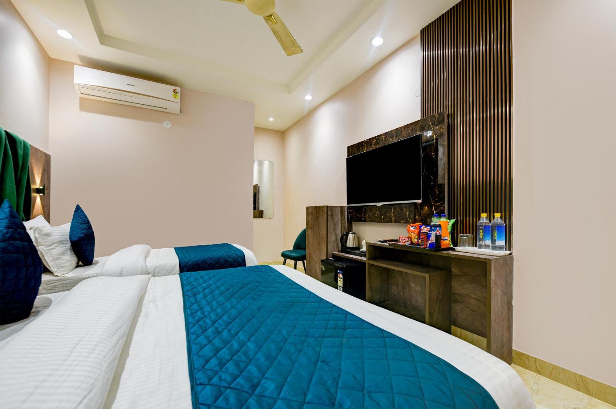 The Pearl Plaza Hotel In City Centre - Near New Delhi Railway Station Eksteriør bilde