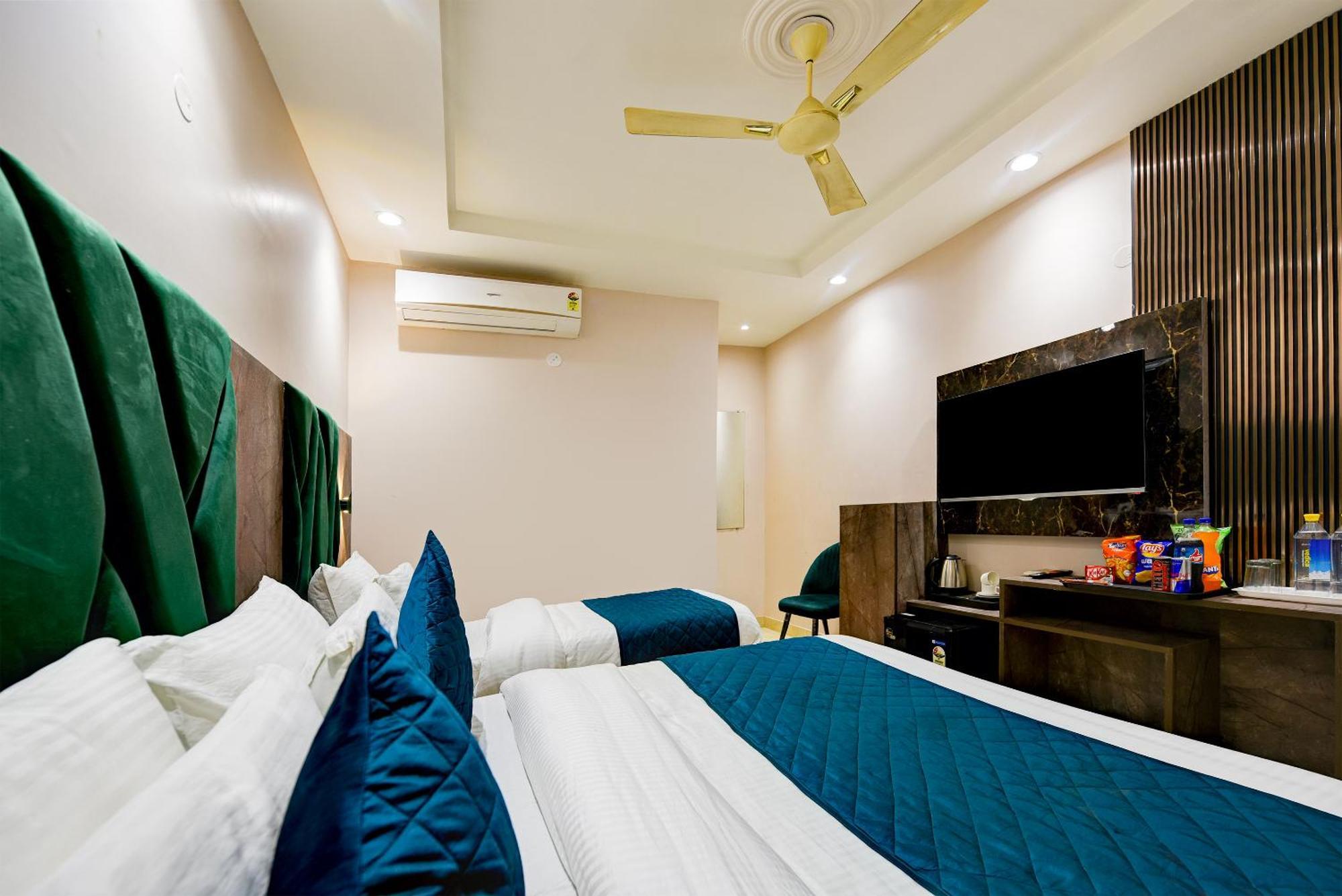 The Pearl Plaza Hotel In City Centre - Near New Delhi Railway Station Eksteriør bilde
